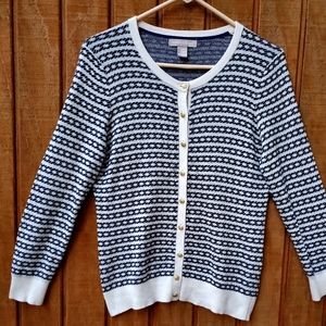 Banana Republic button down sweater. Size M
